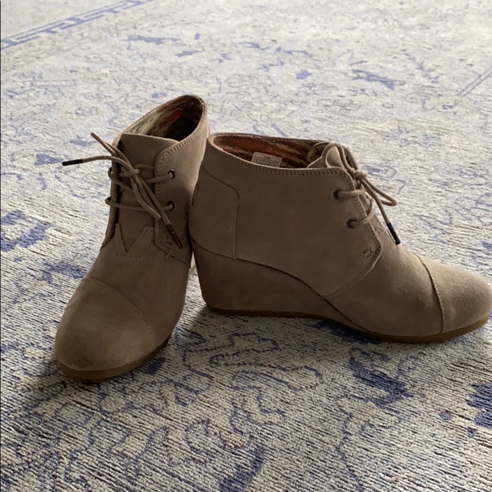 Toms Women Wedge Bootie